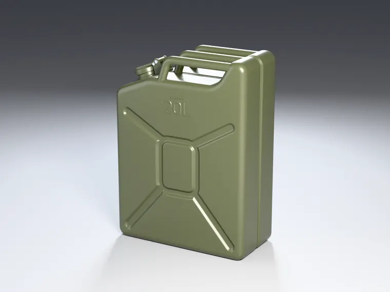 Tanica NATO da 20 L in acciaio