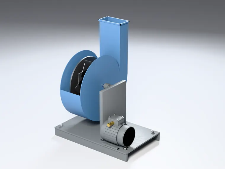 Ventilatore centrifugo industriale a cinghia
